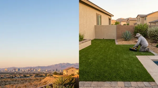 Team Las Vegas Turf Installation in Las Vegas