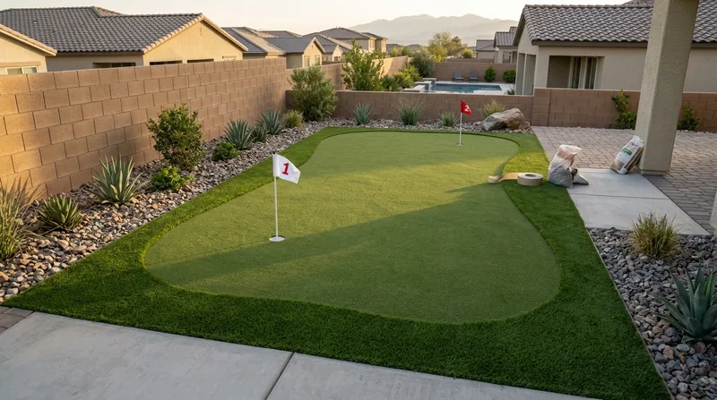 Putting Green Installation Las Vegas